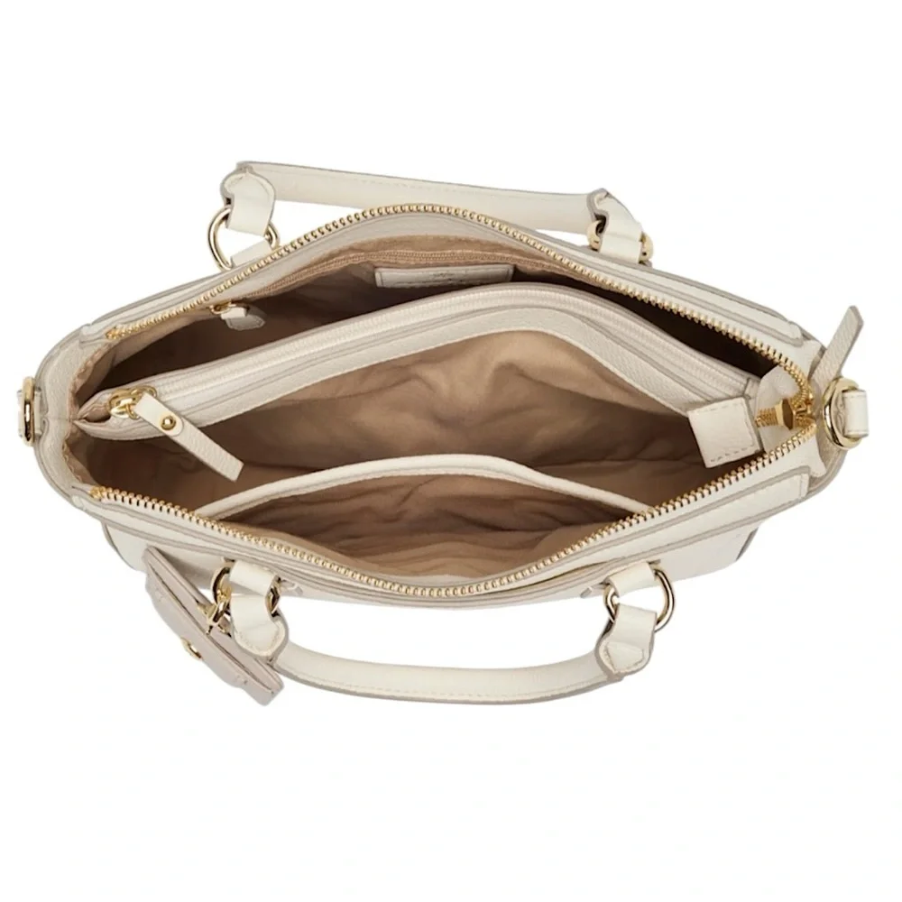 NEW Nanette Lepore Convertible Top Handle Satchel One Size PORCELAIN